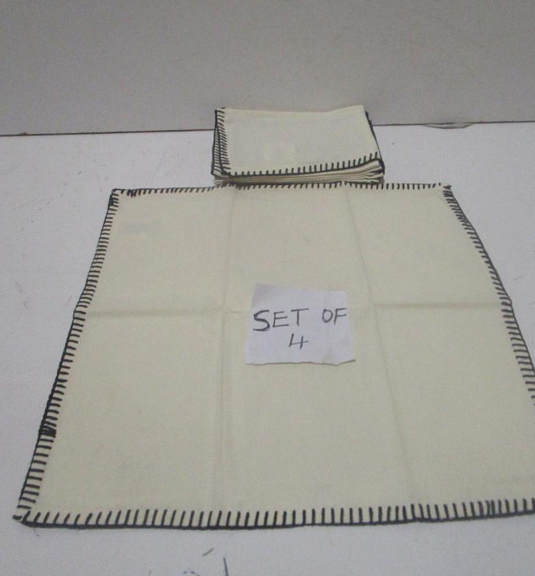 Set of 4 napkin 100% image