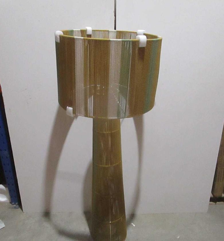 Tall floor lamp - handmade image