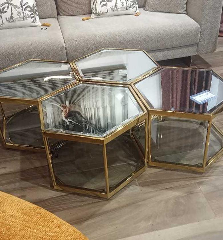 Coffee table set of 4 image