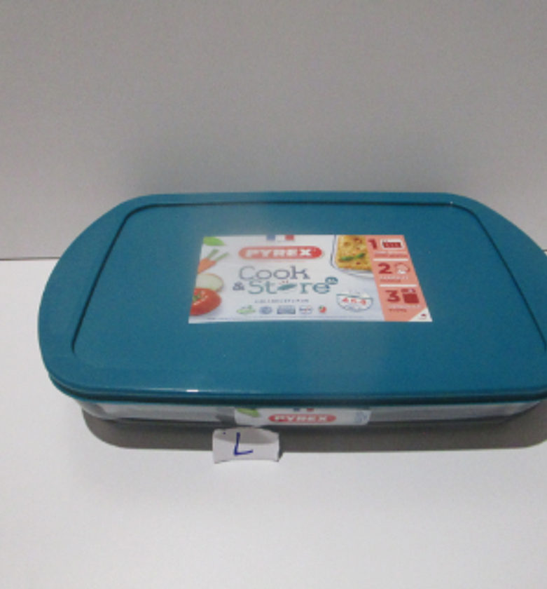 Roaster xl rectangular with green lid image