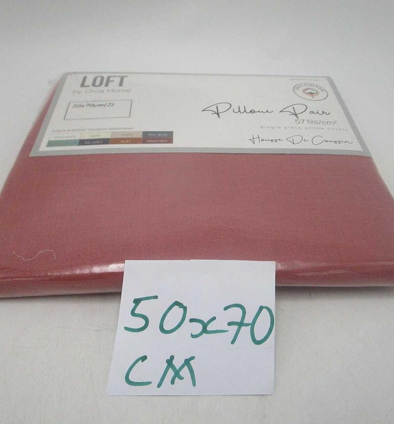 Pillow case set 2 plain image