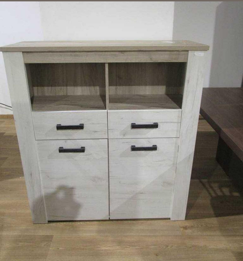 Cabinet display melamine white, image