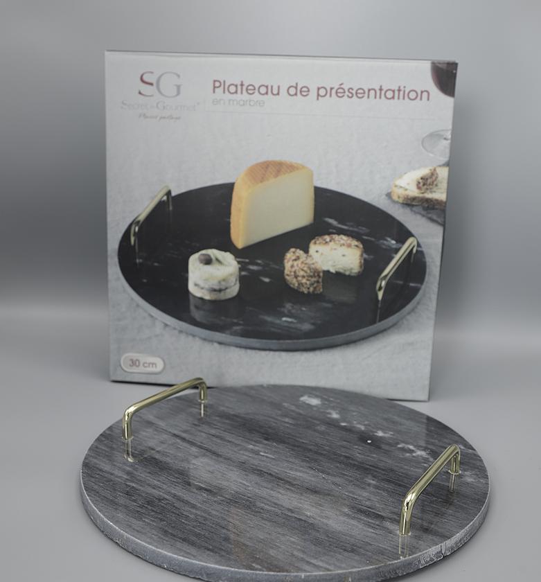 BLACK MARBLE TRAY image