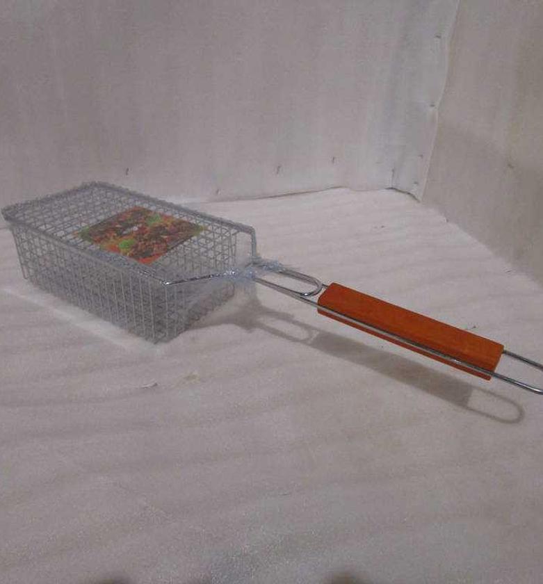 METAL BBQ PLATE FOR FISH image