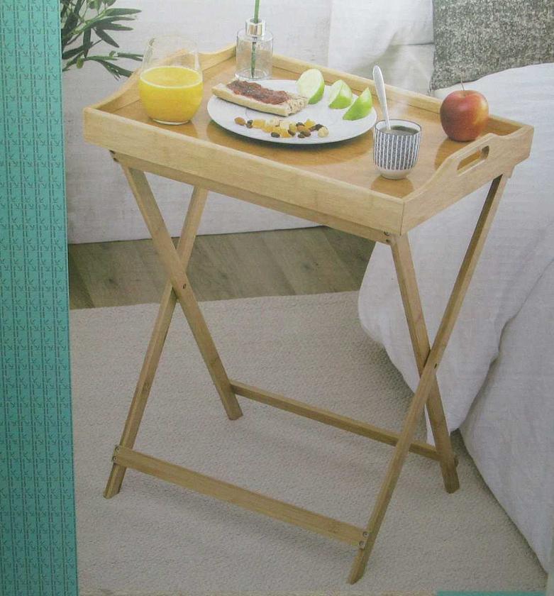 Tray table bamboo  #ref:1 image