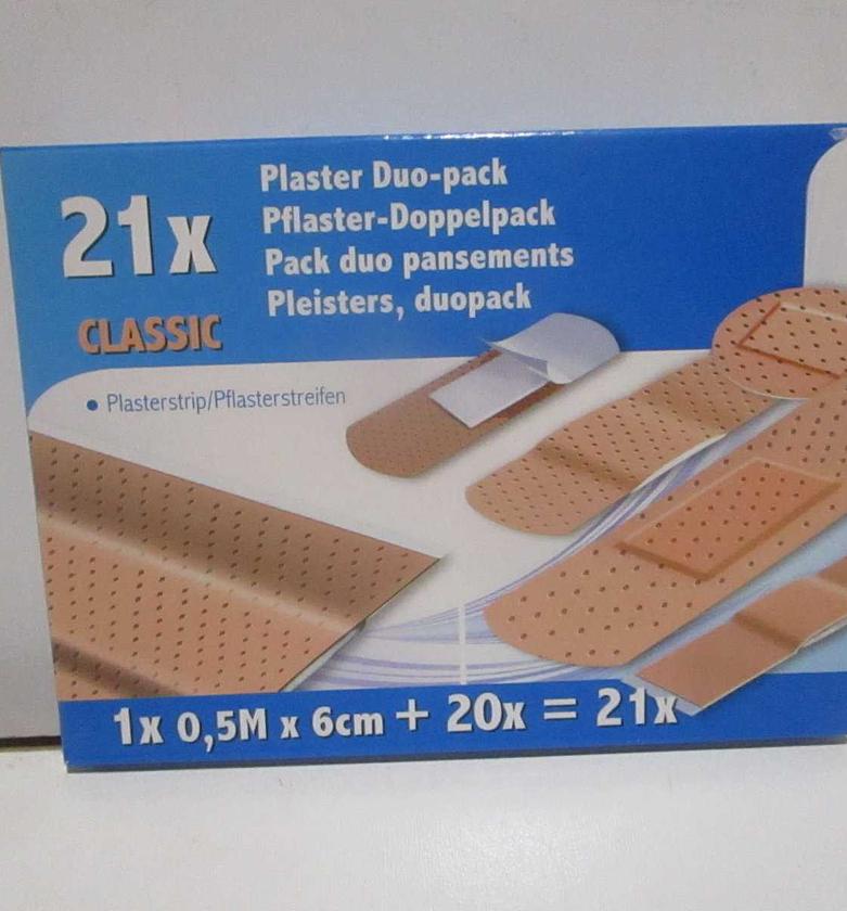 Plaster 20pcs +1 strip 50x6cm image