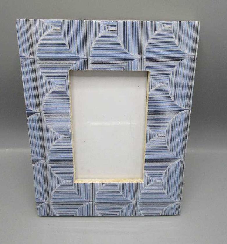 WOODEN FRAME WITH ENAMEL image