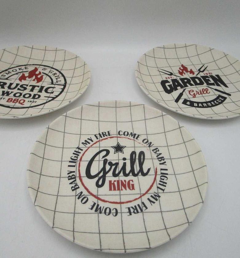 Plate flat melamine 20cm  image