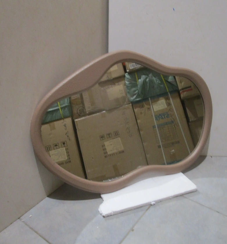 Wall mirror organic in mdf image