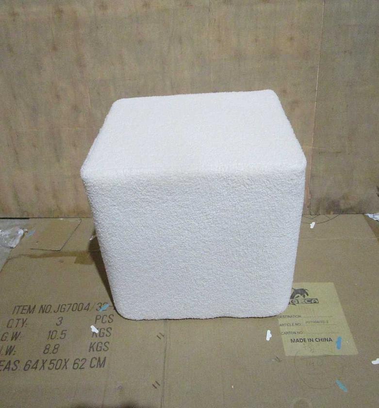 Pouf cube cream ygm-1 41x41x38 image