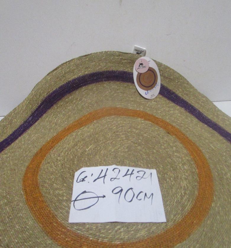 Round carpet of natural sea image