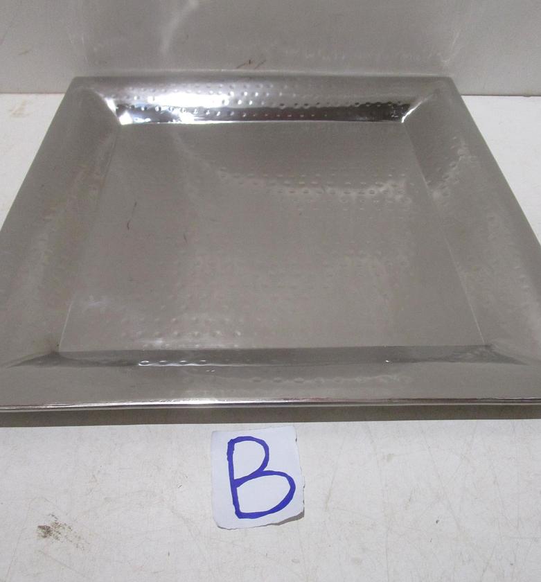 Plate big square single wall image