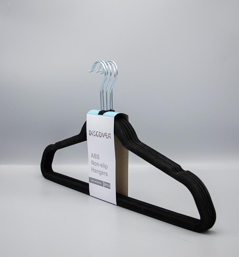 hanger set of 5 pc BLACK image