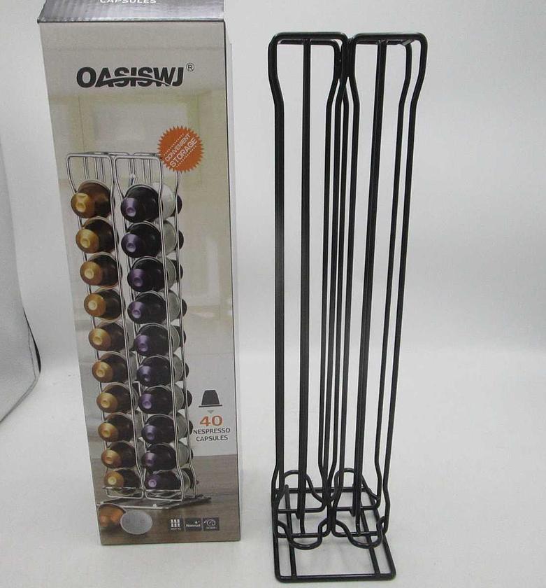 Coffee capsule metal rack image