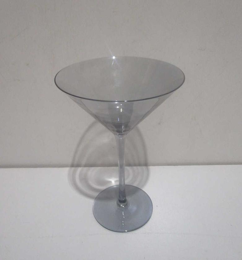 Glass cup martini smoke 300ml image