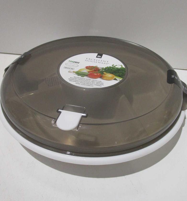 Microwave plate round white image