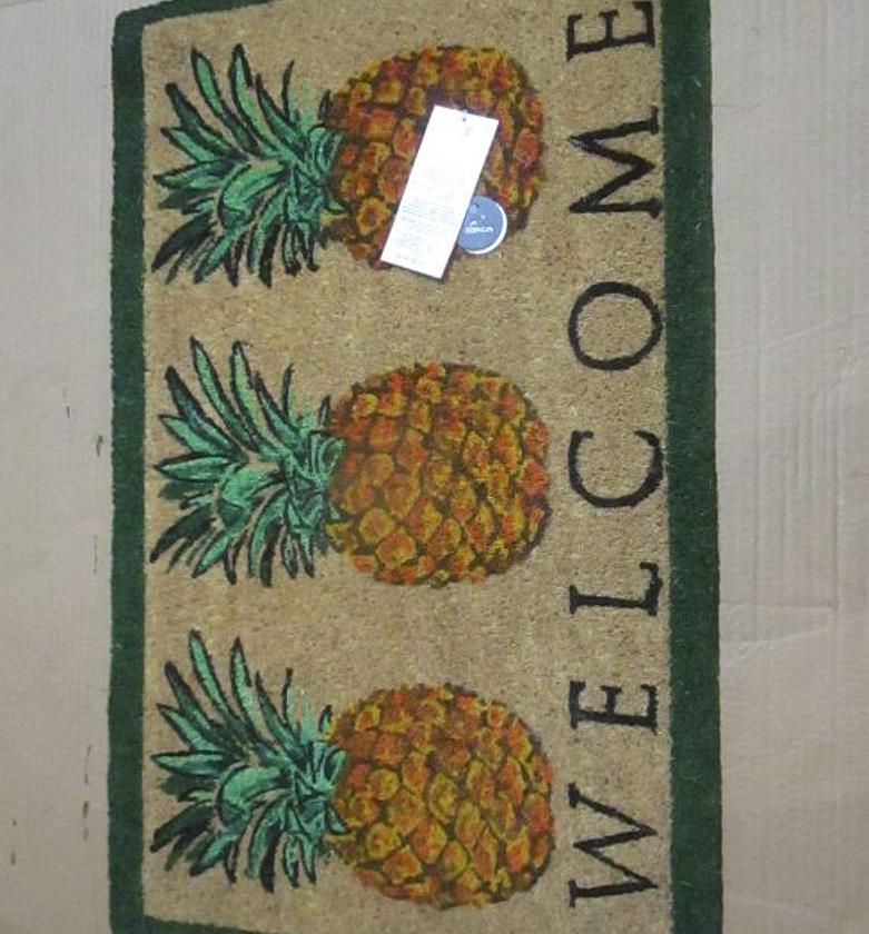 Doormat bleached printed coir image