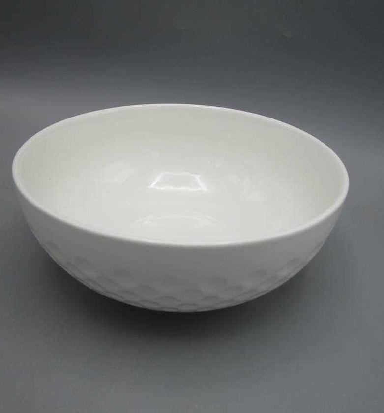 Bowl 8" d:20.1x8.4 white  image