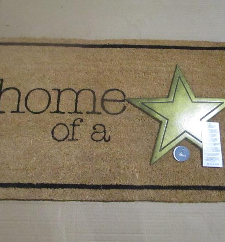 Doormat natural printed coir image