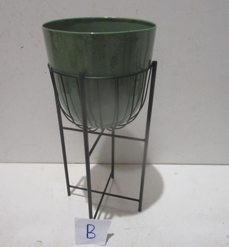 Pot indoor iron planter clear image
