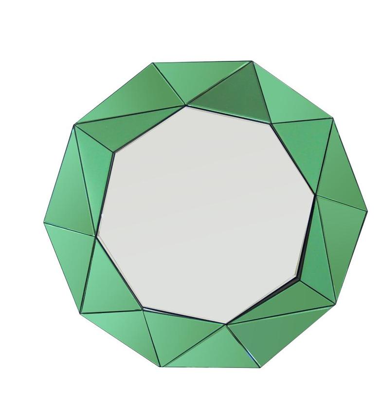 Mirror mdf back with mirror image