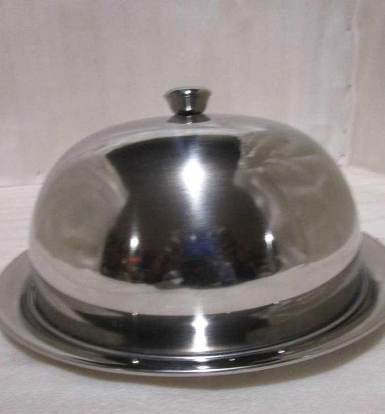 BELL JAR WITH UNDER PLATE image