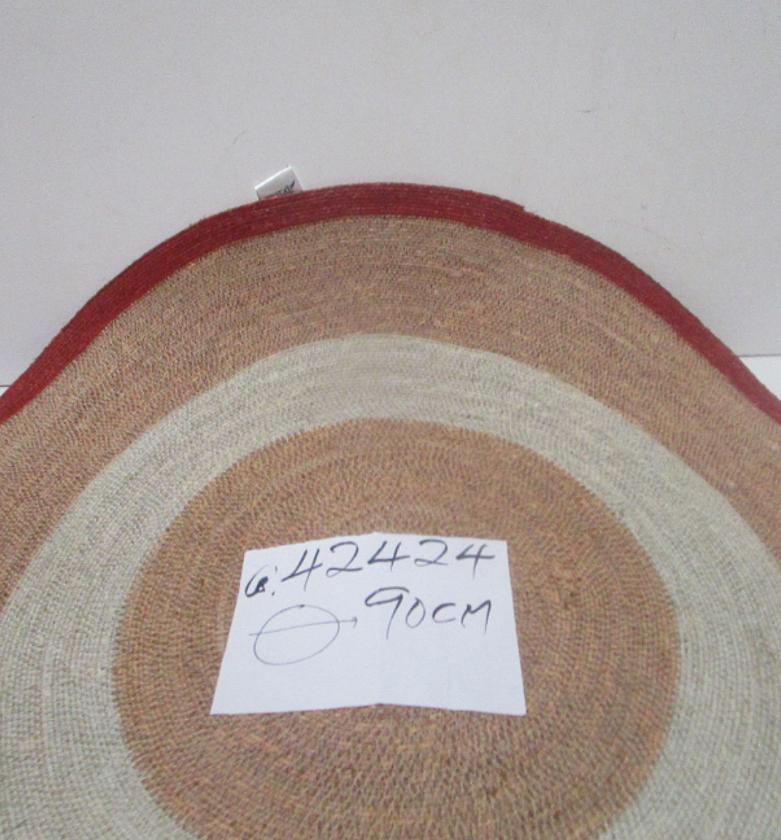 Round carpet of natural sea image