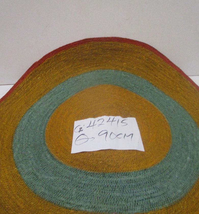 Round carpet of natural sea image