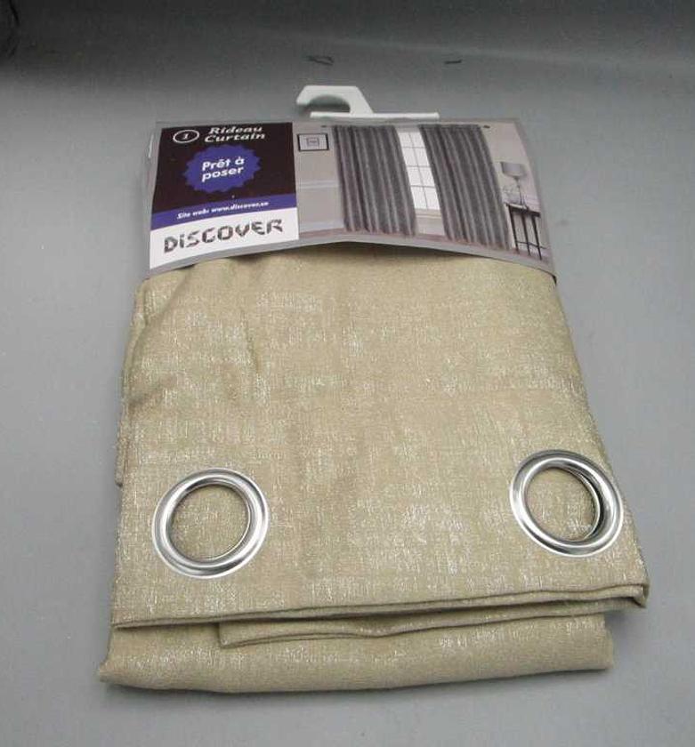 Curtain with 8 round ring image