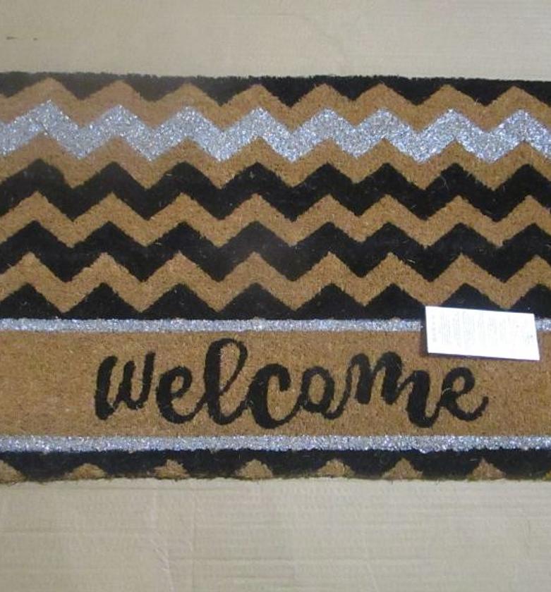 Doormat natural printed coir image