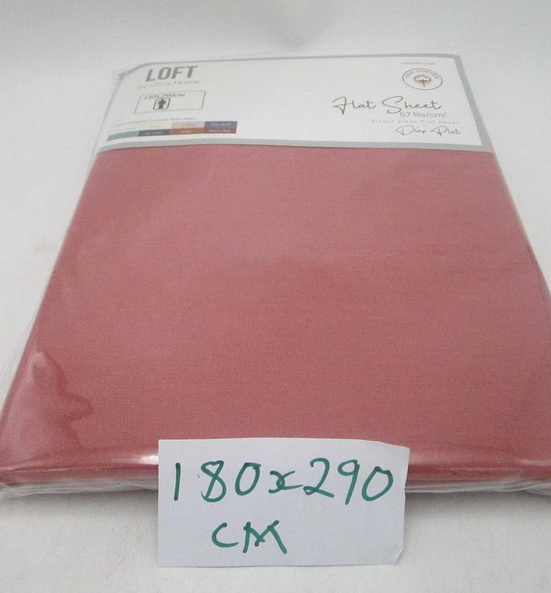 Flat sheet plain col (100 image