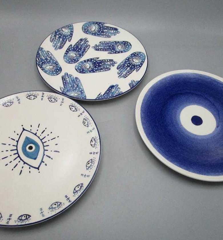 BLUE EYE COLLECTION PLATE image