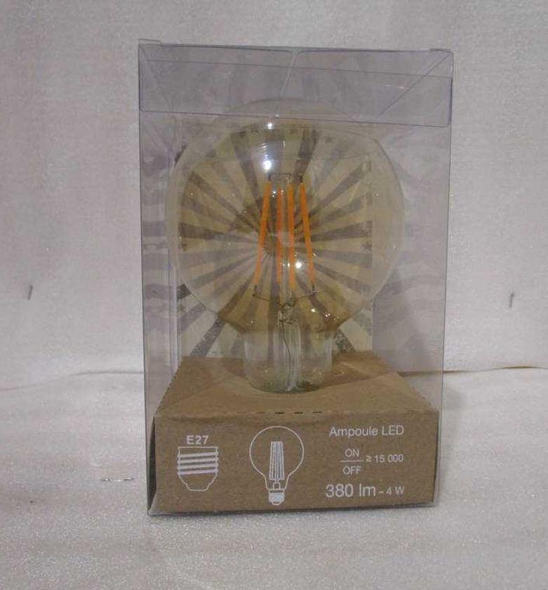 Amber led bulb g95 2w image