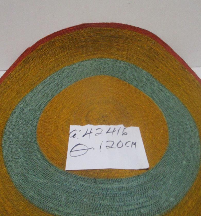 Round carpet of natural sea image