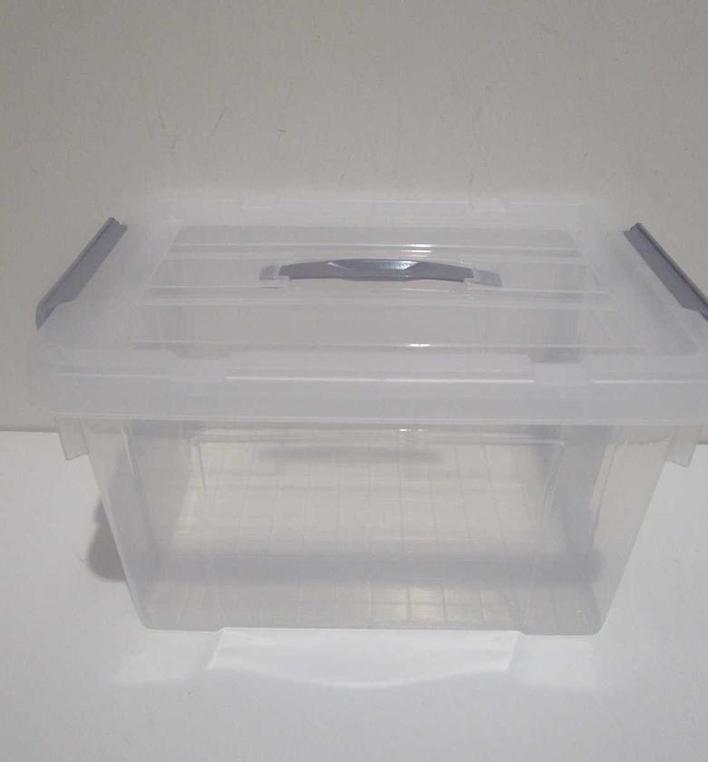 Storage box 30l clear 40*29*24 image