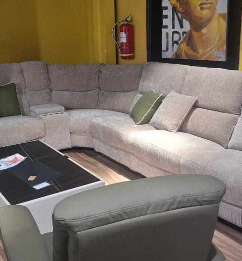 Sofa corner fabric 1,5 left image