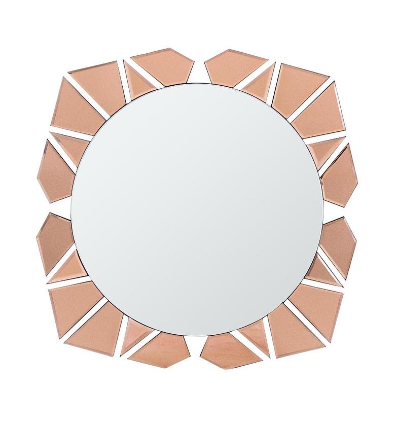 Mirror mdf back with mirror image