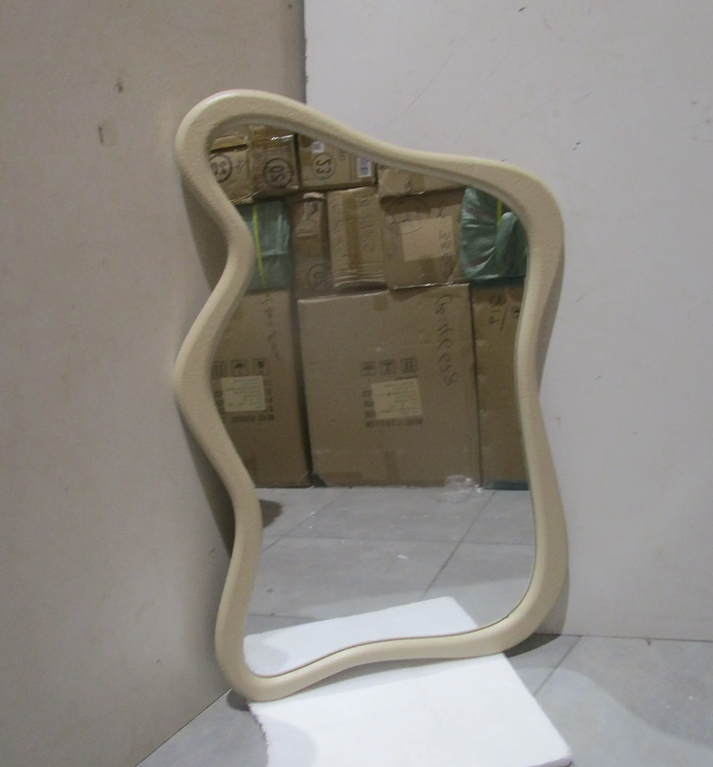 Wall mirror organic in mdf image