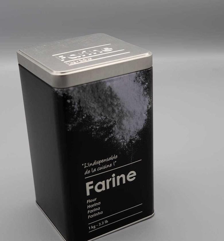 FLOUR BOX EMBOSSED 3D image