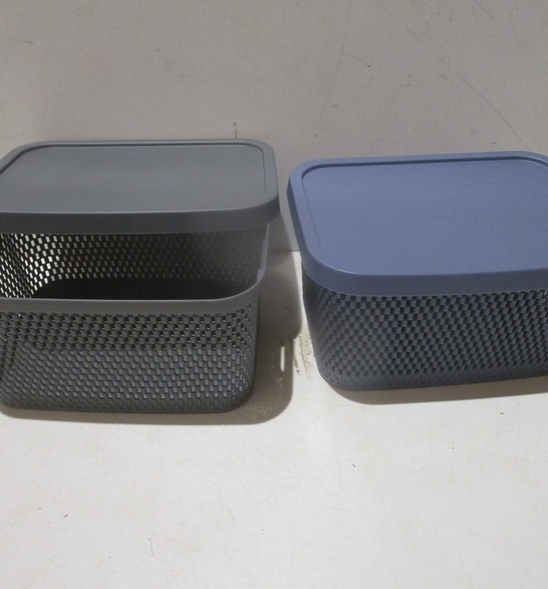 Storage basket w lid pp image