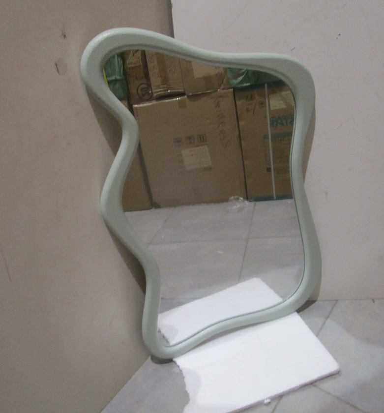 Wall mirror organic in mdf image