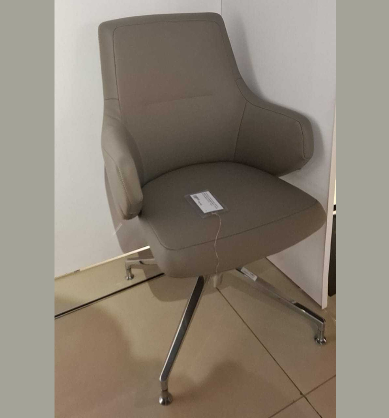 Low Back Office Chair – Taupe image