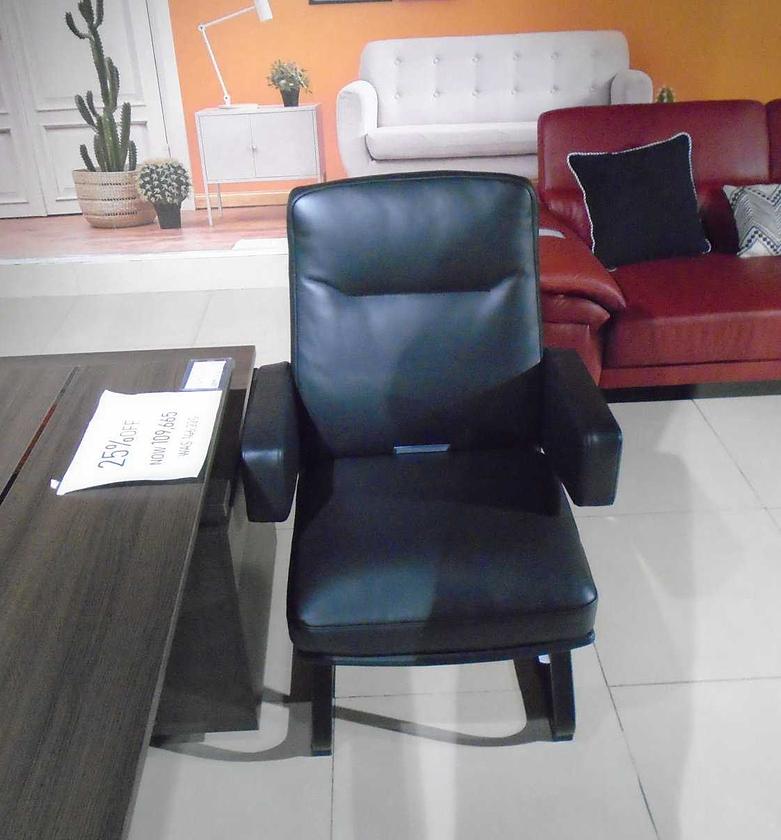 Visitor chair leather mnd9901 image