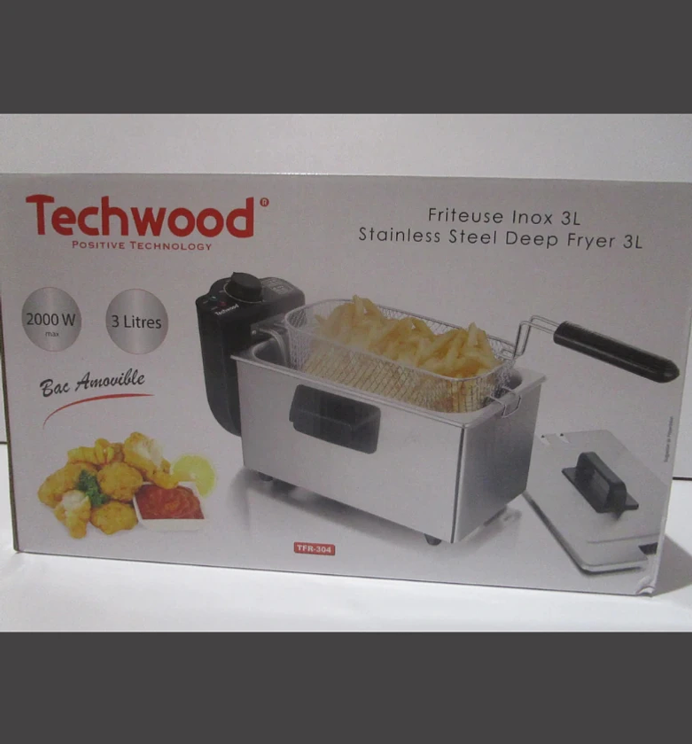 Fryer 3l stainless steel thermal image