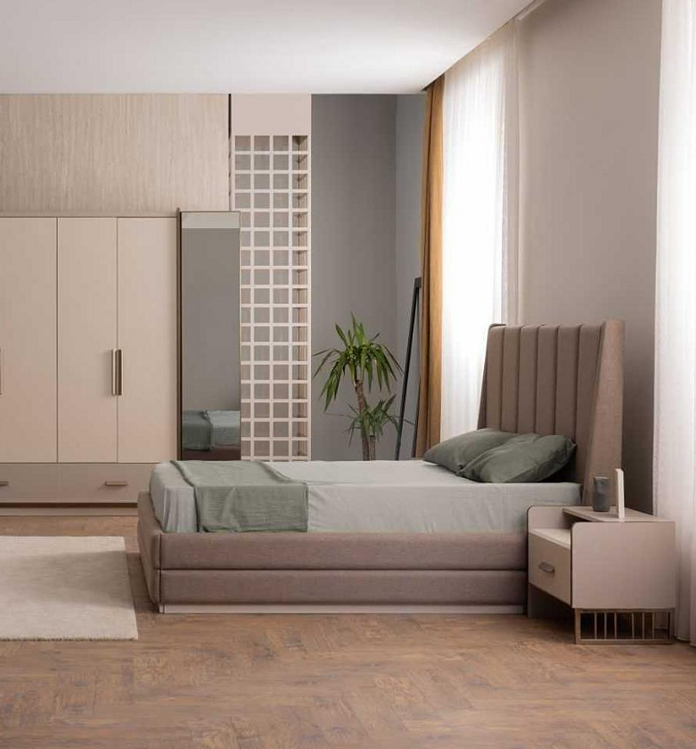 Sofia Bedroom Set Full Fabric Bed  image