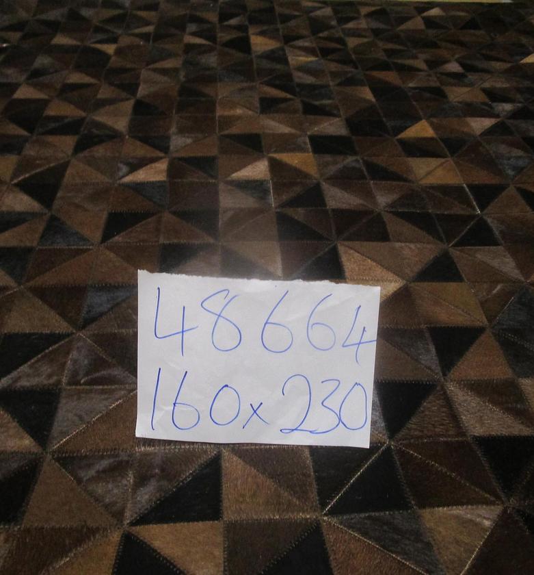 Carpet 100% leather handmade image