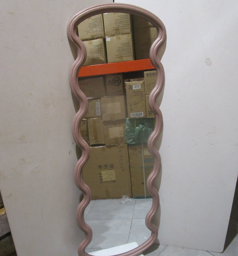 Wall mirror long rectangular image