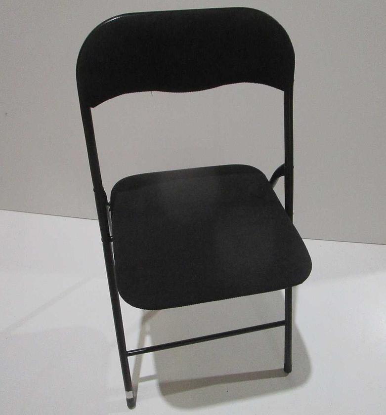 Folding chair ribcord black image