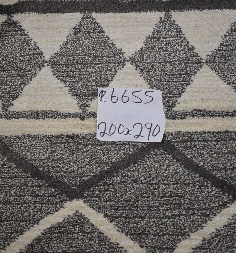 Carpet siroc white-grey 200x290 image