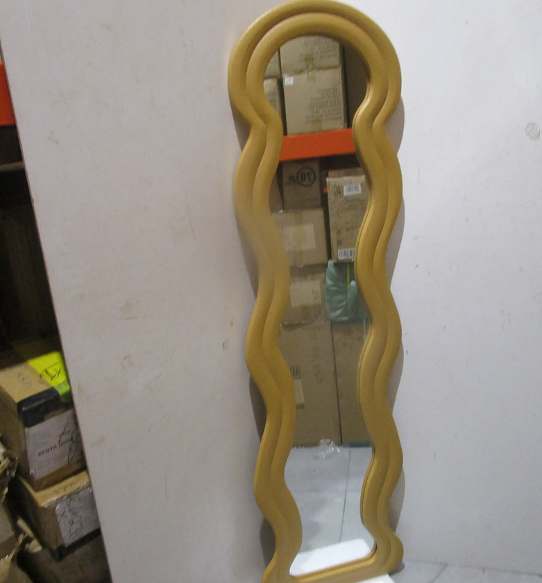 Wall mirror long rectangular image